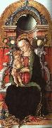 Carlo Crivelli Madonna and Child Enthroned with a Donor oil painting picture wholesale